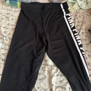 Vs pink leggings large